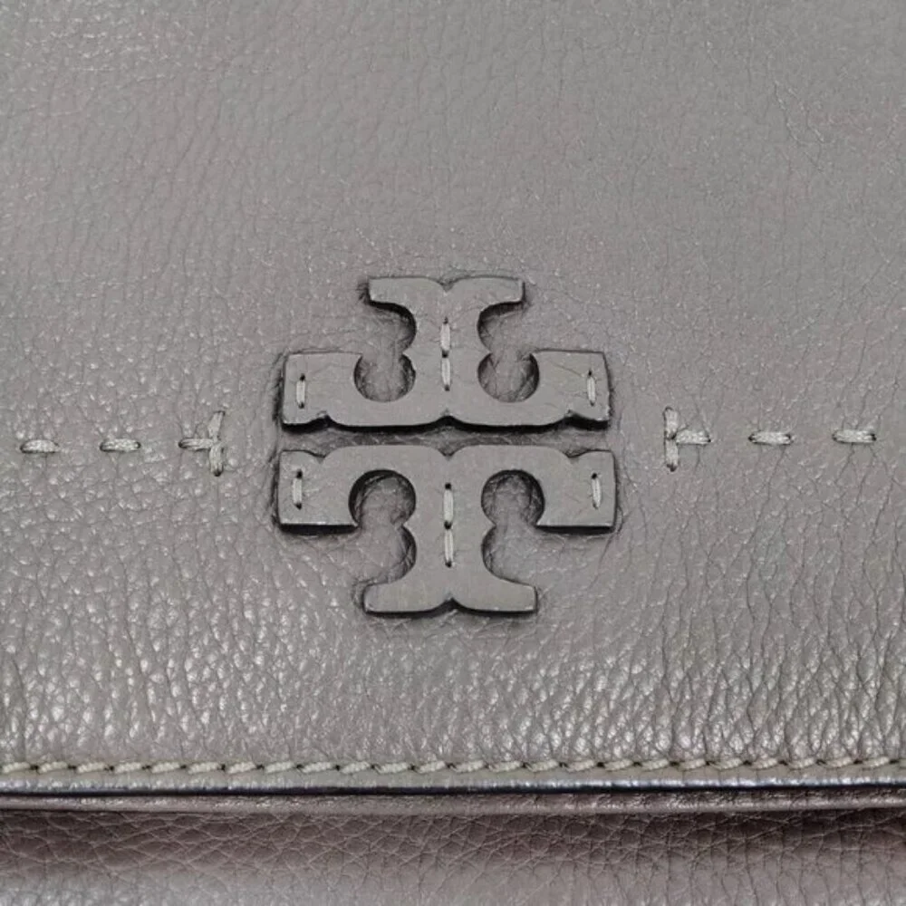 TORY BURCH  Brown Leather Shoulder Bag